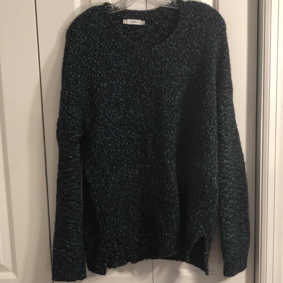 Vince Sweaters - Vince size L blue green black color blend sweater